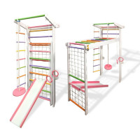 Спортивний комплекс Трансформер з гіркою Ласочка 